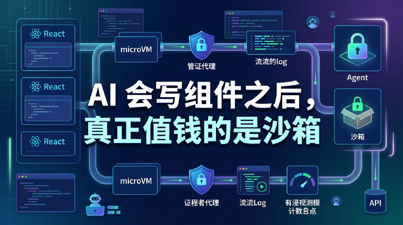 Featured image of post AI 会写组件之后，真正值钱的是沙箱