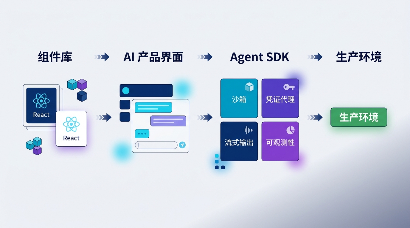 从组件库到 Agent SDK 的路径