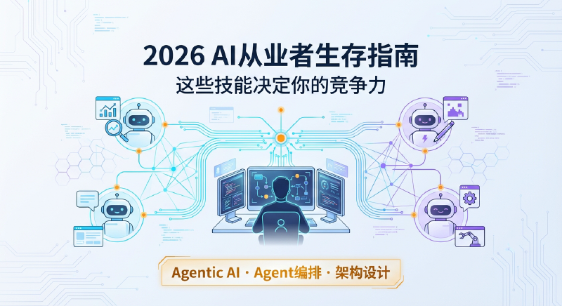 Featured image of post 2026 AI 从业者生存指南：这些技能决定你的竞争力