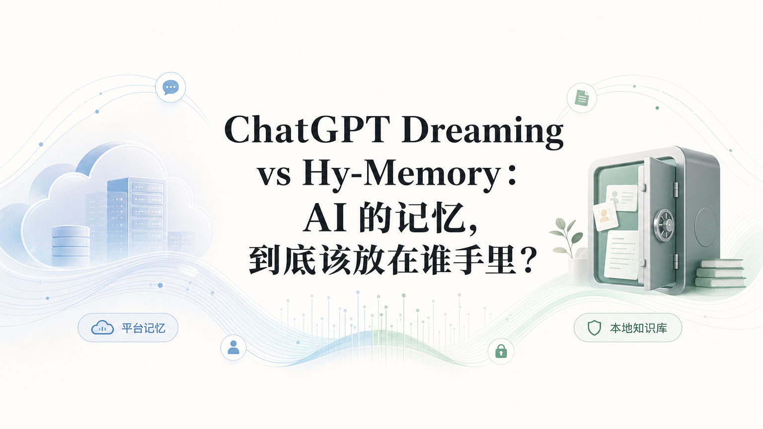 ChatGPT Dreaming vs Hy-Memory：AI 的记忆，到底该放在谁手里？