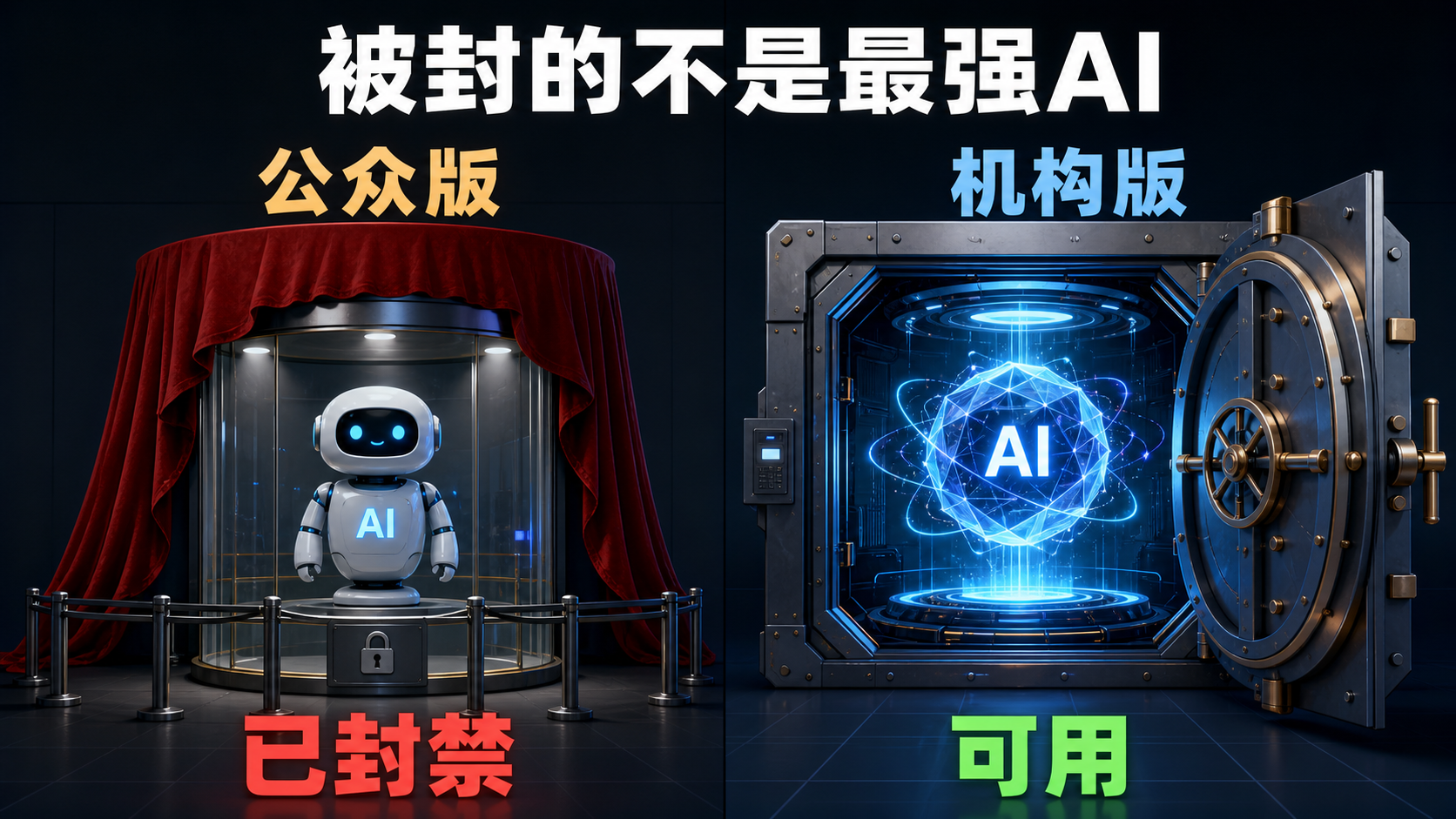 双轨悖论：公众版 Fable 被收，无护栏的 Mythos 继续服务获批组织