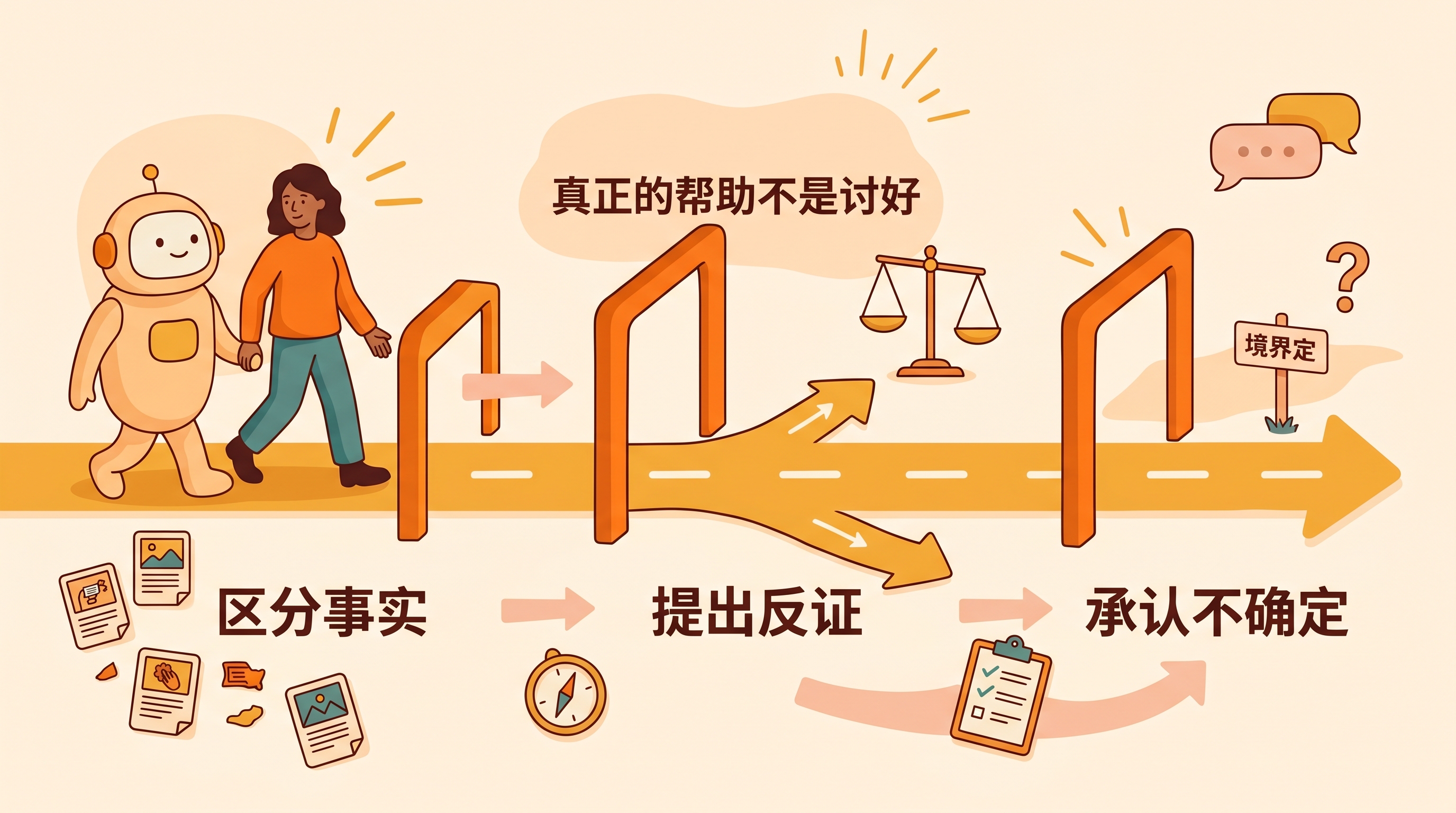 可靠 AI 顾问的三种能力