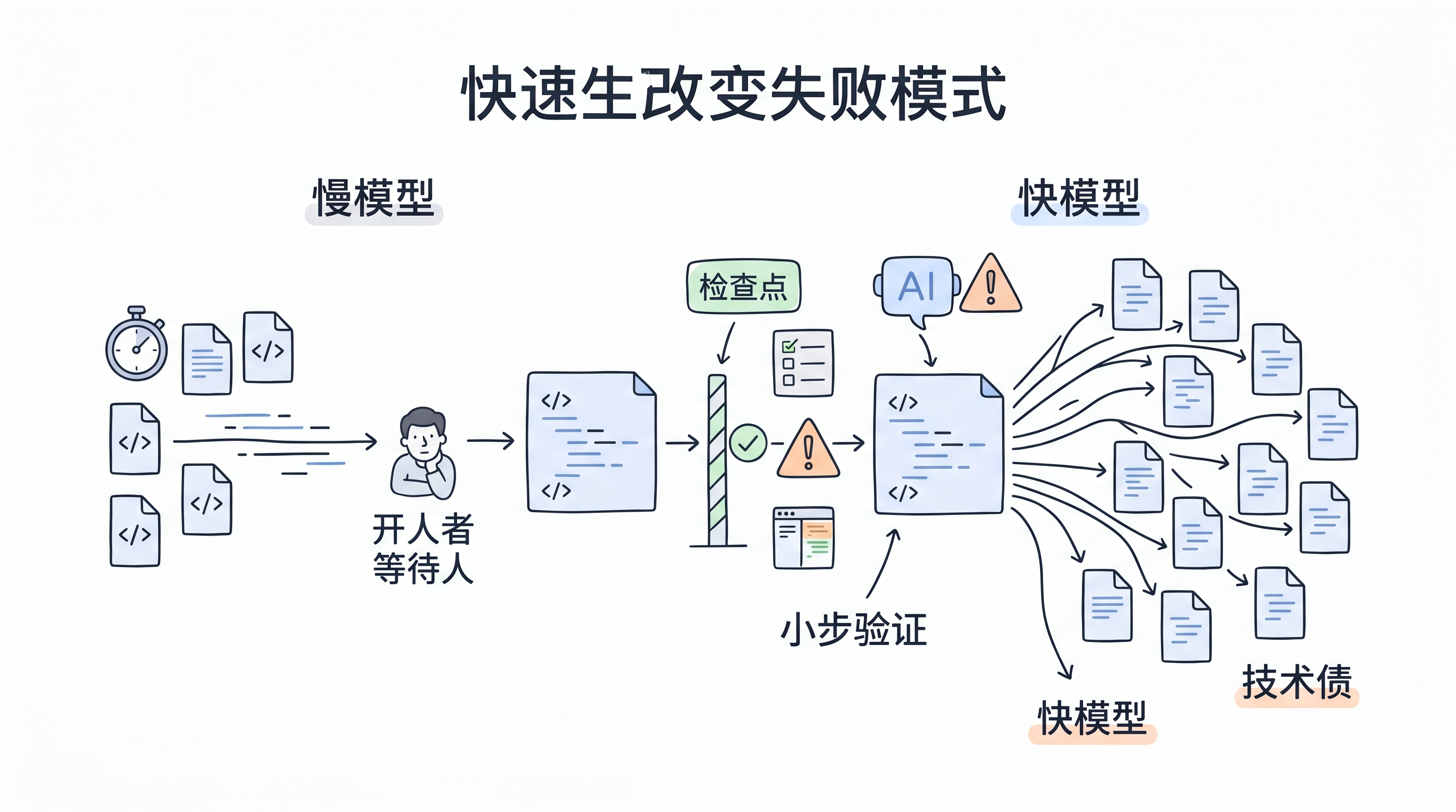 快模型改变 AI coding 的失败模式