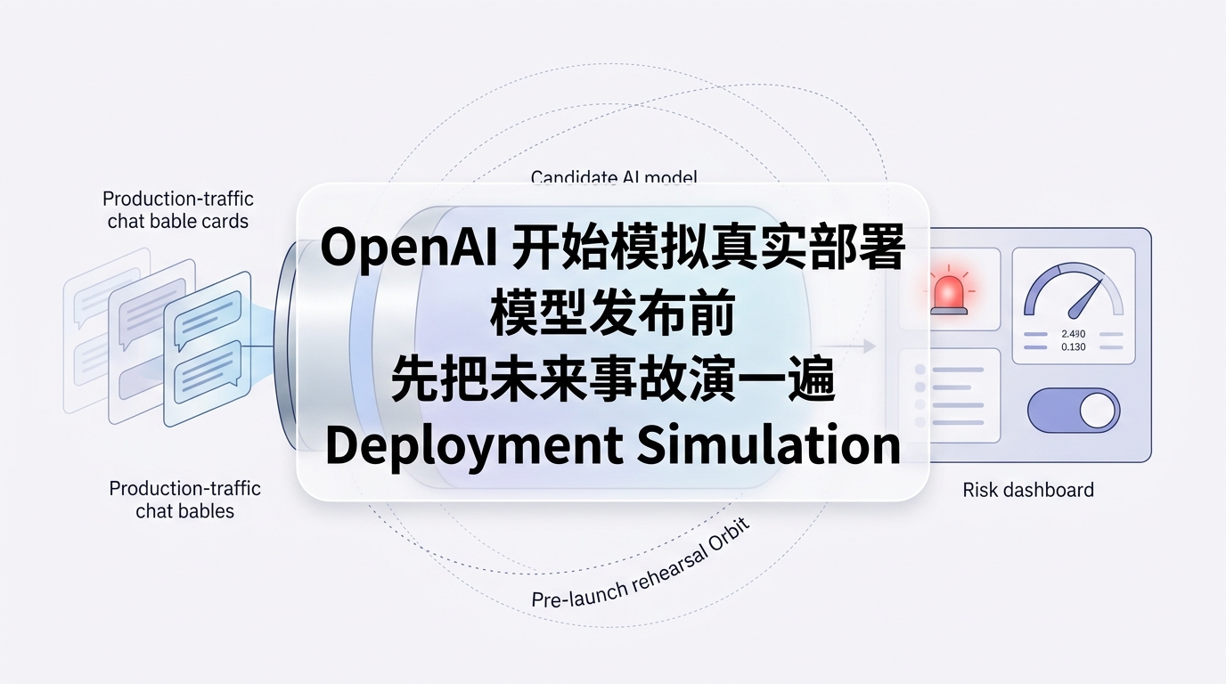 OpenAI 开始模拟真实部署 封面
