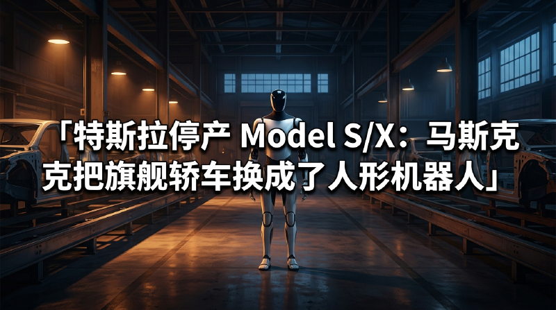 Featured image of post 特斯拉停产 Model S/X：马斯克把旗舰轿车换成了人形机器人