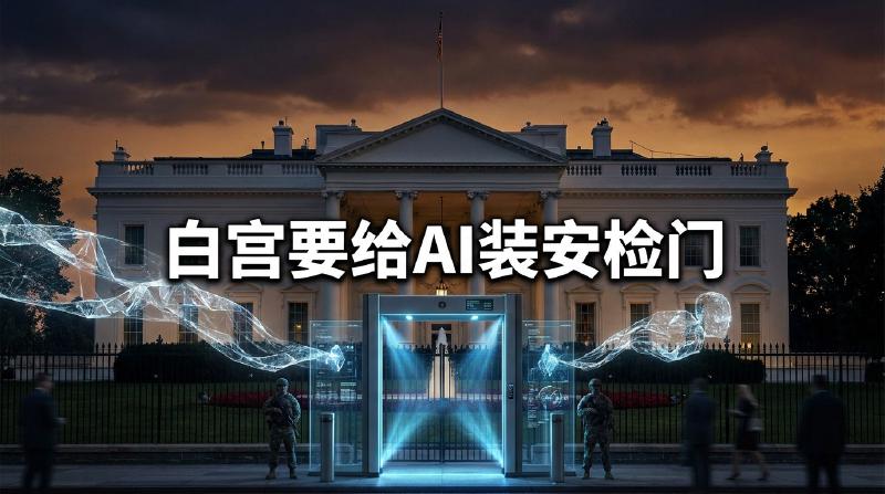 Featured image of post 白宫要给AI装「安检门」——特朗普政府为何突然不「自由市场」了？