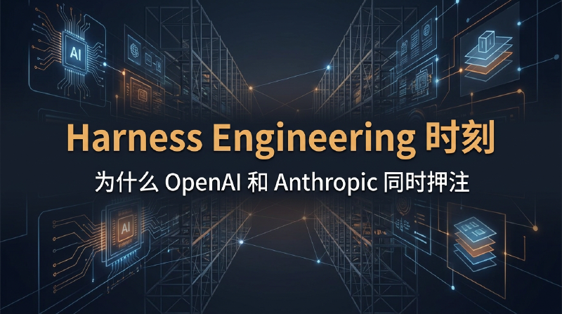 Featured image of post Harness Engineering 为什么成了 2026 年最热门的技术词
